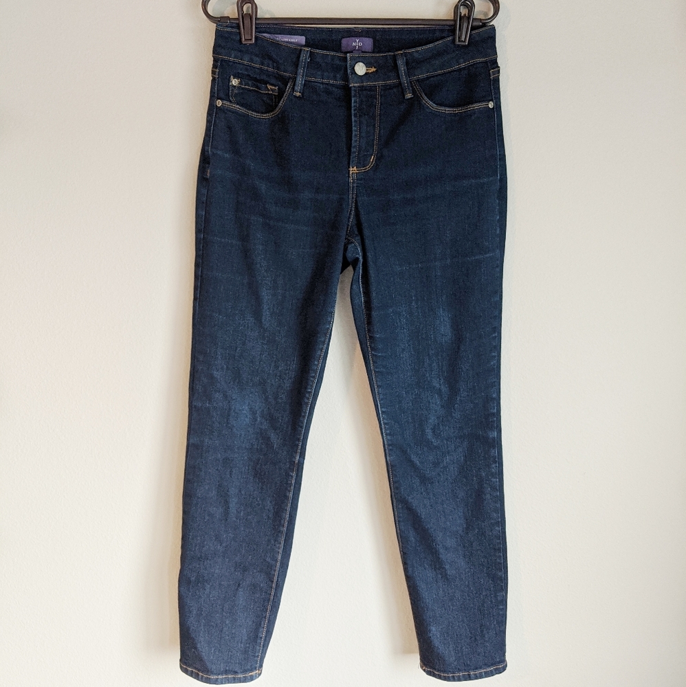 NYDJ Ira Relaxed Ankle Dark Jeans